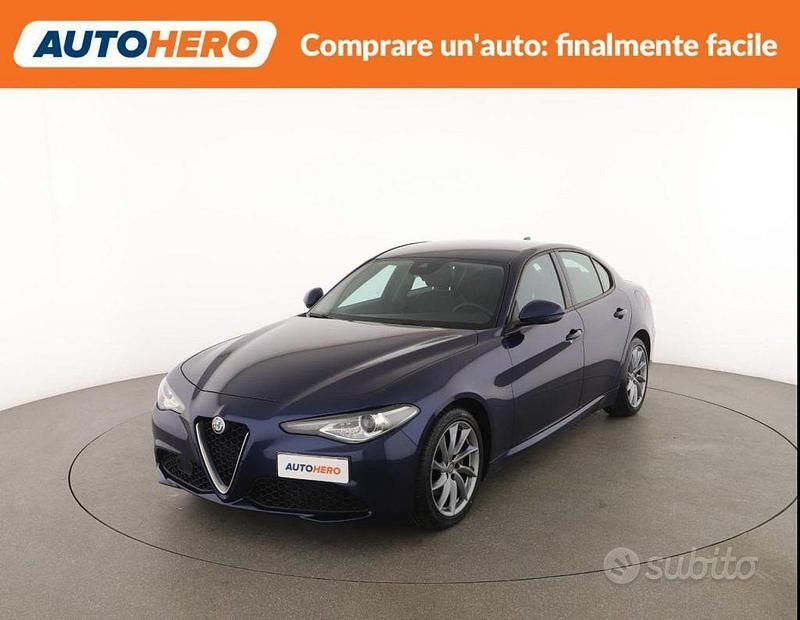 Usata Alfa Romeo Giulia Super 160 CV (117 kW) 2018 Blu Berlina