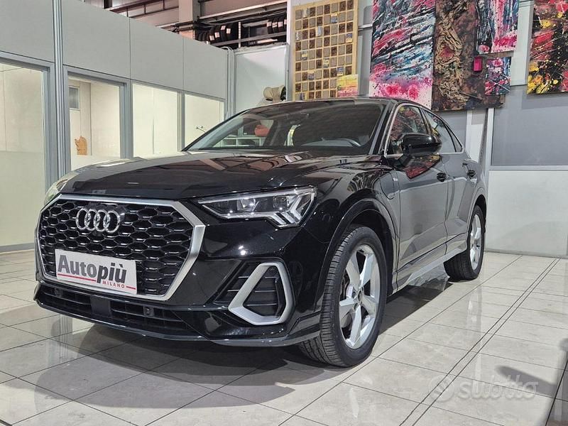 Nero Usata 2021 Audi Q3 S-Line SUV | 32.500 € (Molto cara) - Immagine 1/4