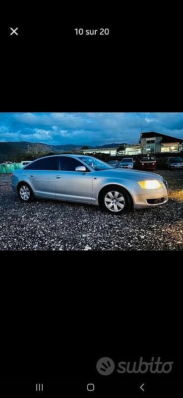 Usata Audi A6 140 CV (102 kW) 2007 Grigio Berlina