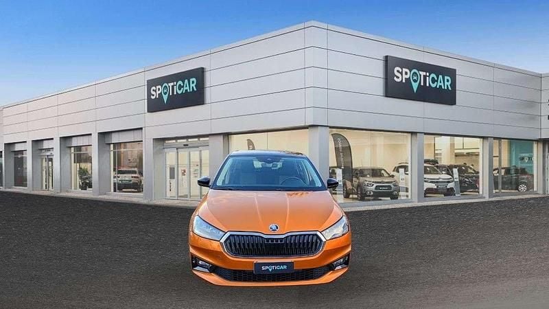 Usata Skoda Fabia Style 95 CV (69 kW) 2022 Arancio Utilitaria