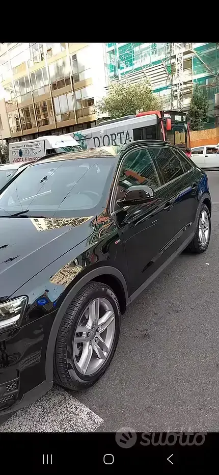Usata Audi Q3 S-Line 140 CV (102 kW) 2013 Nero SUV
