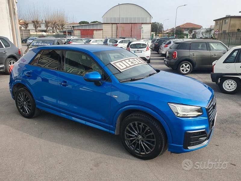 Usata Audi Q2 S-Line 116 CV (85 kW) 2019 Blu SUV