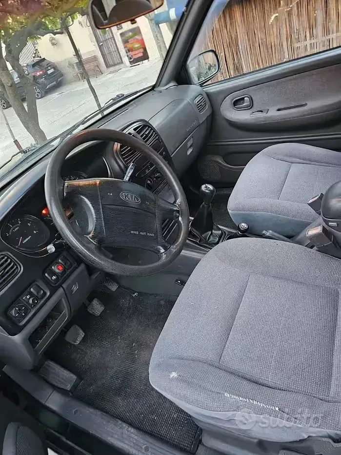 Usata Kia Sportage 83 CV (61 kW) 2002 Verde SUV