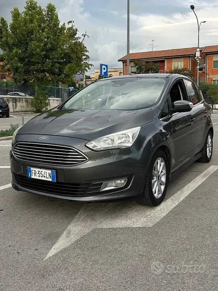 Usata Ford C-MAX Titanium 120 CV (88 kW) 2018 Grigio Monovolume