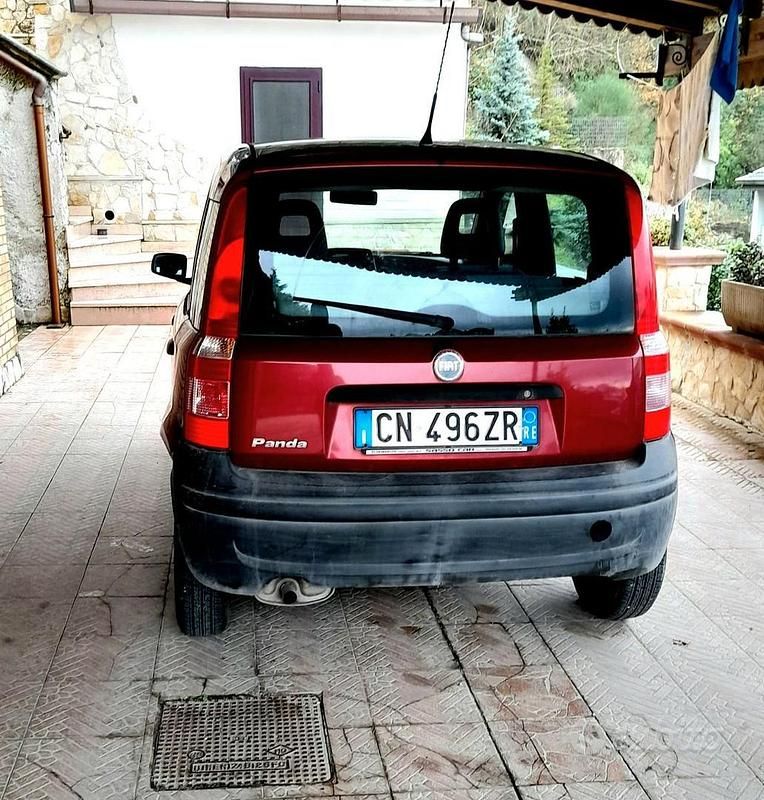 Usata Fiat Panda 2004 Rosso Berlina