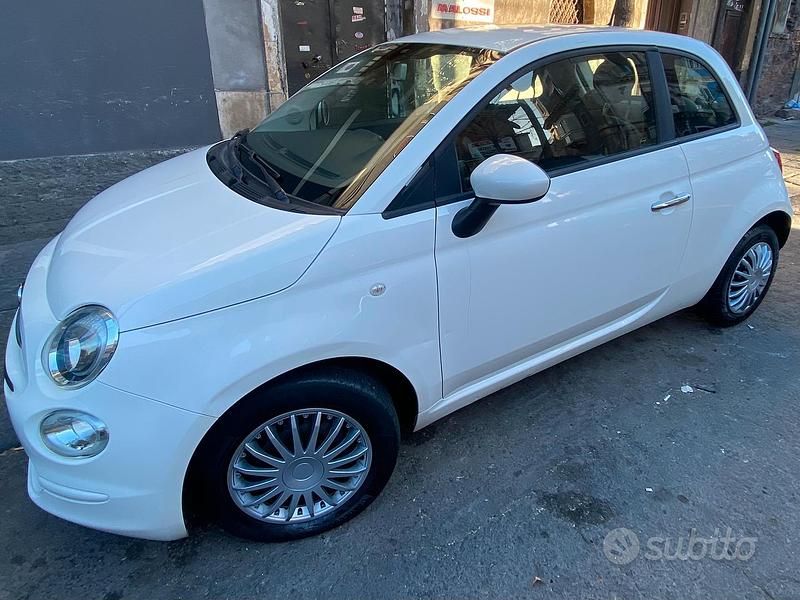Usata Fiat 500 95 CV (69 kW) 2017 Bianco Berlina