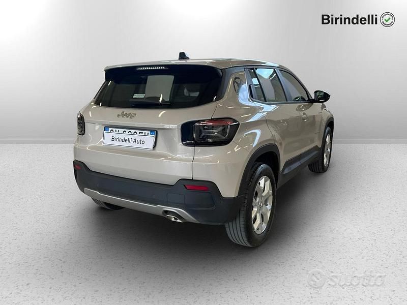 Usata Jeep Avenger Altitude 100 CV (73 kW) 2024 Giallo SUV