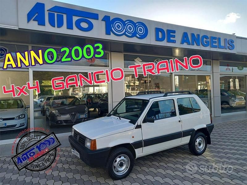 Bianco Usata 2003 Fiat Panda 4x4 Trekking Due volumi | 9500 € (Molto cara) - Immagine 1/4