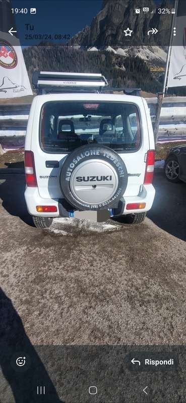 Usata Suzuki Jimny 86 CV (63 kW) 2009 Bianco SUV