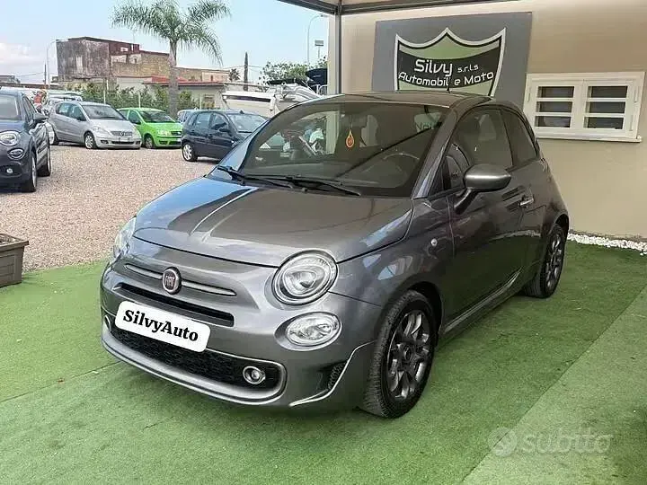 Usata Fiat 500 S 69 CV (50 kW) 2018 Grigio Berlina