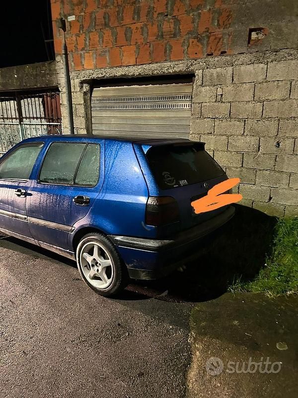 Usata VW Golf III 200 CV (147 kW) 1991 Blu Utilitaria