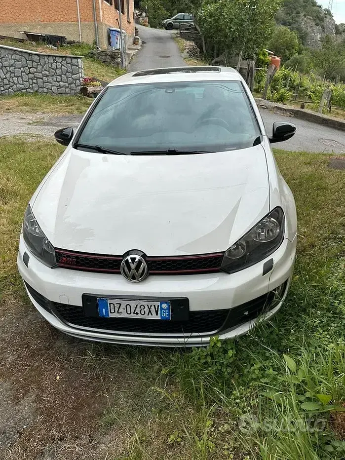 Usata VW Golf VI GTI 211 CV (155 kW) 2009 Bianco Utilitaria