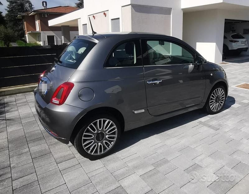 Usata Fiat 500 Lounge 69 CV (50 kW) 2016 Grigio Berlina