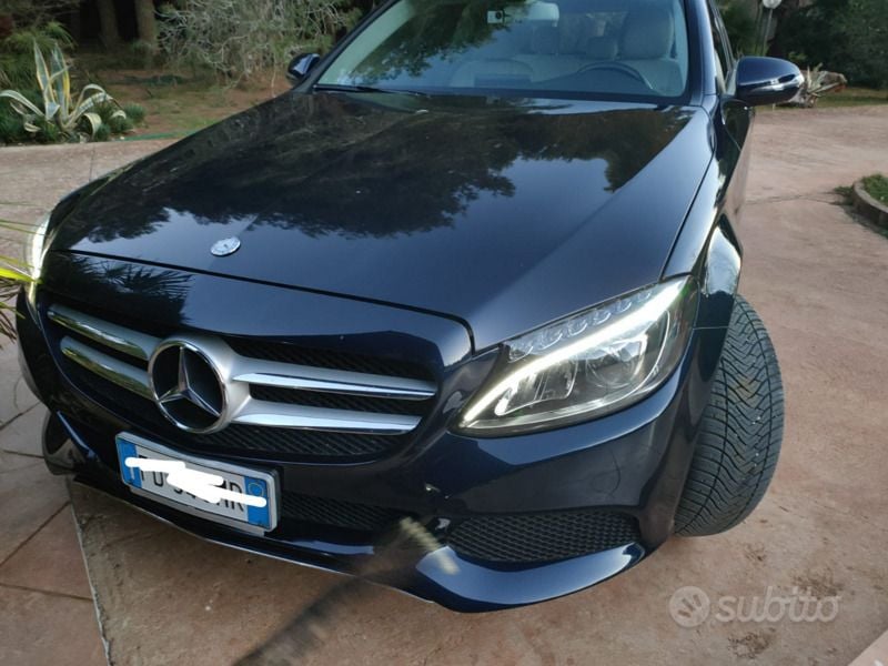 Blu/azzurro Usata 2016 Mercedes C200 Executive Station wagon | 14.999 € (Buon prezzo) - Immagine 1/4