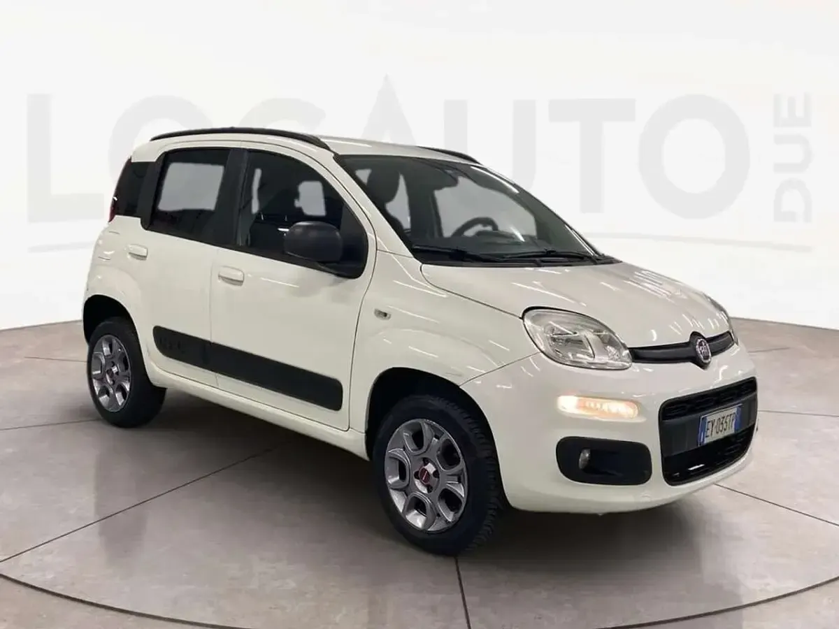 Usata Fiat Panda 4x4 Pop 75 CV (55 kW) 2015 Bianco Utilitaria