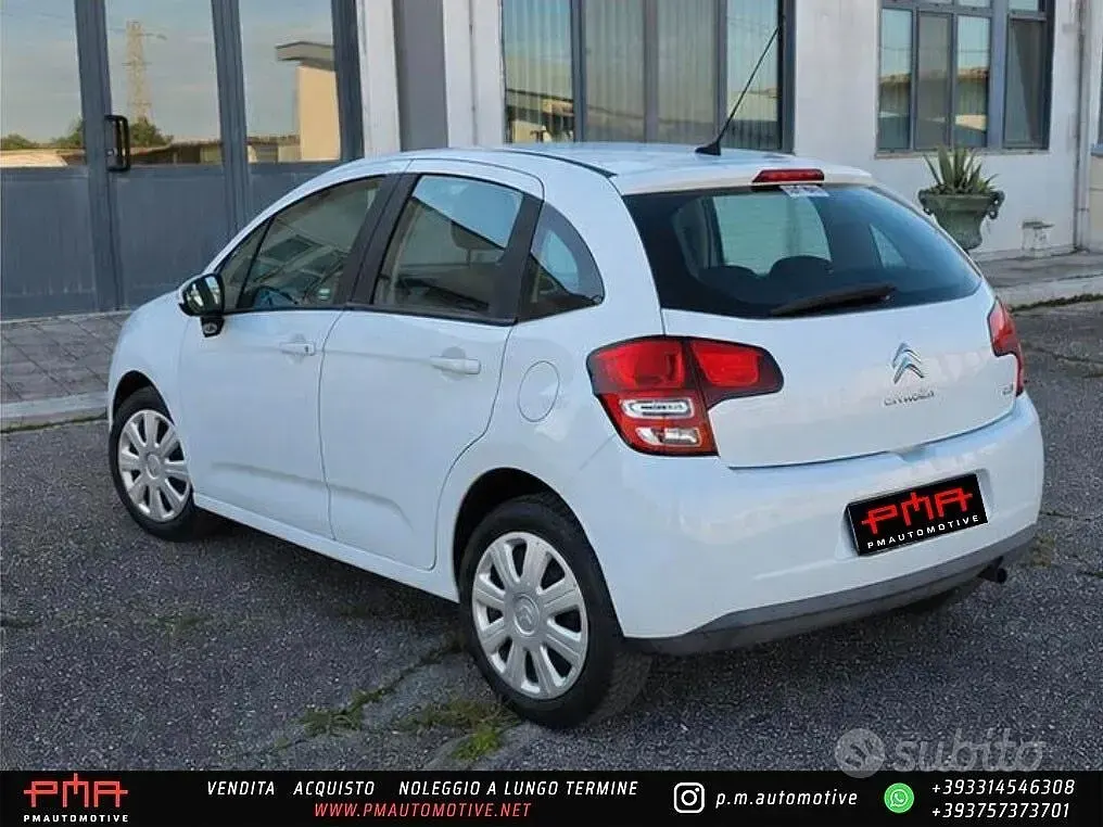Usata Citroën C3 Attraction 70 CV (51 kW) 2011 Bianco Berlina