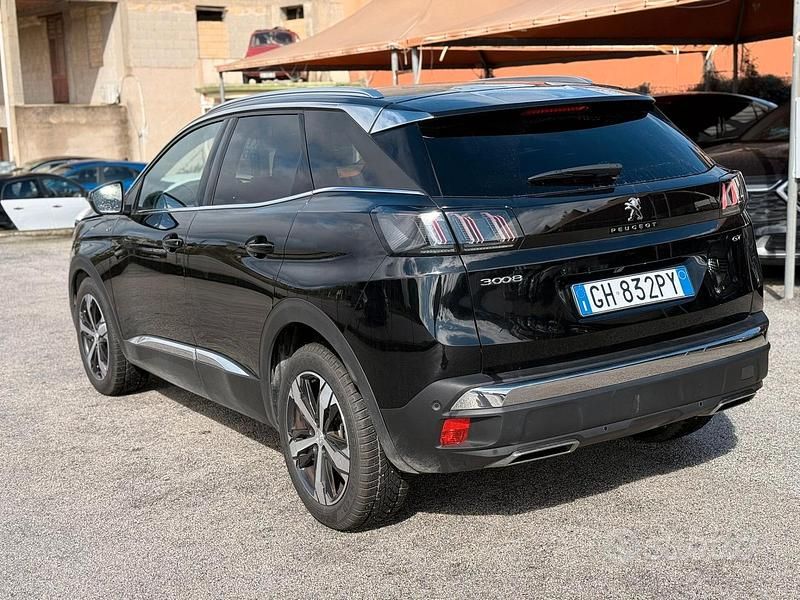 Usata Peugeot 3008 GT 131 CV (96 kW) 2021 Nero SUV