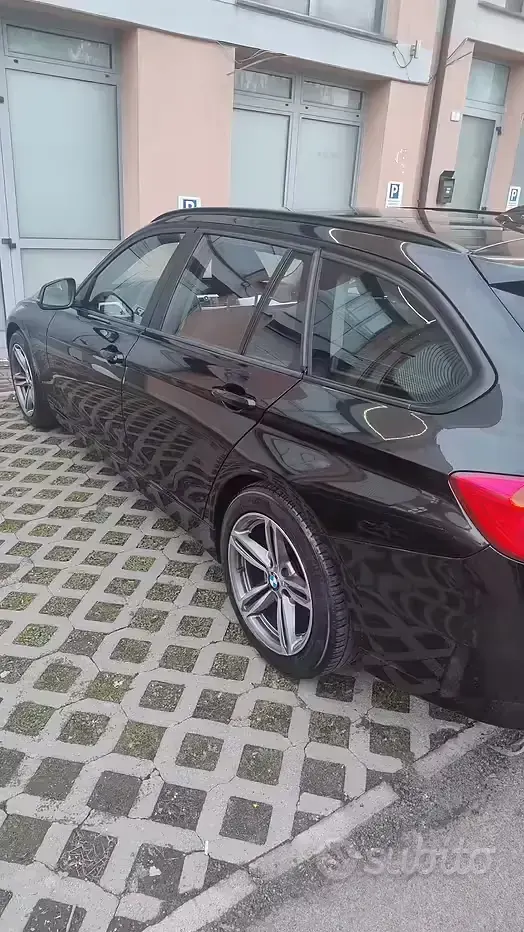 Usata BMW 316 M Sport 116 CV (85 kW) 2014 Nero Station wagon