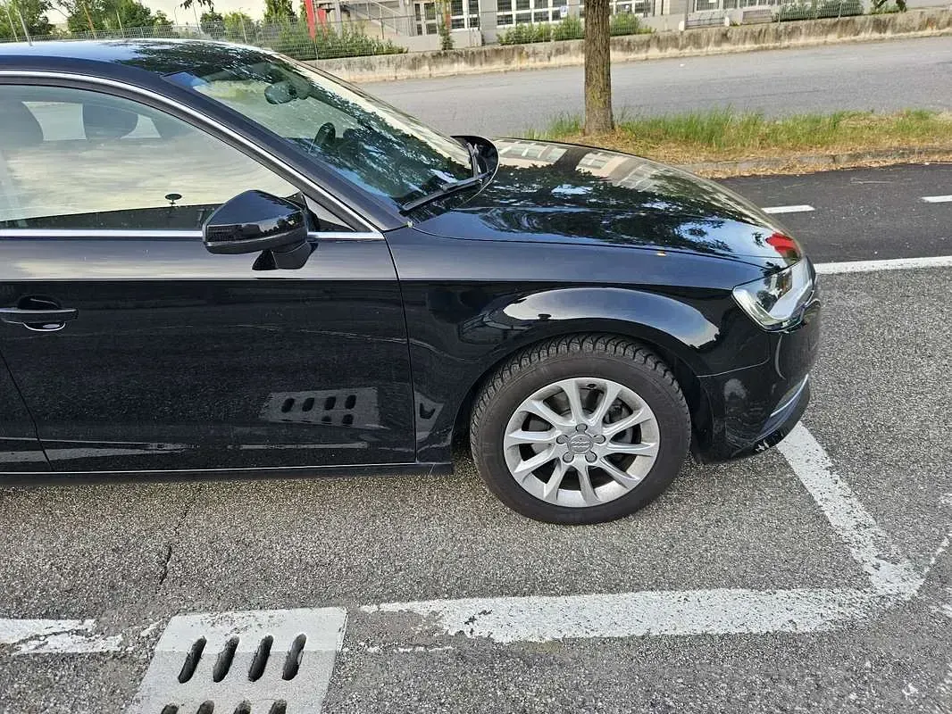 Usata Audi A3 Admired 110 CV (80 kW) 2015 Nero Berlina