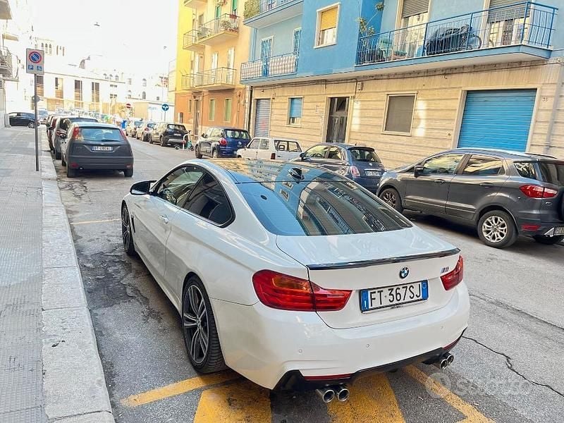 Usata BMW 425 218 CV (160 kW) 2015 Bianco Coupé