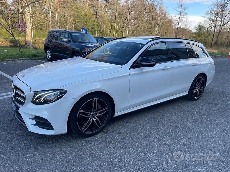 Usata Mercedes E400 340 CV (250 kW) 2020 Bianco Station wagon