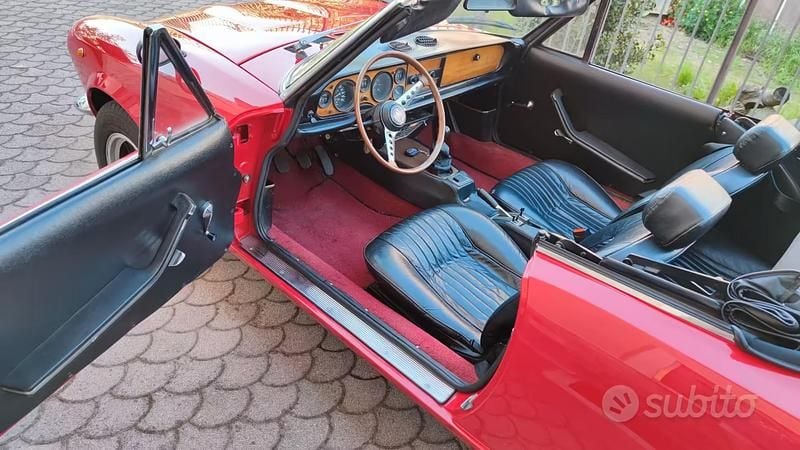 Usata Fiat 124 Spider 1970 Rosso Cabrio