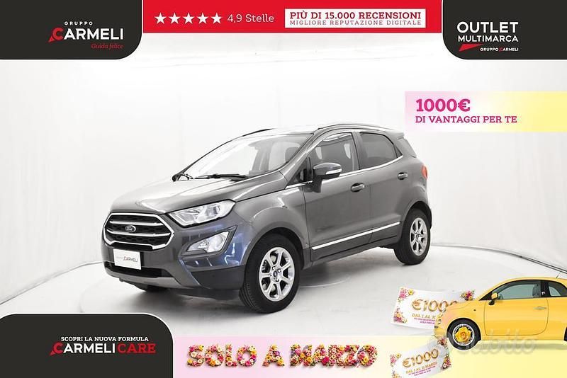 Usata Ford Ecosport Titanium S 100 CV (73 kW) 2018 Grigio SUV