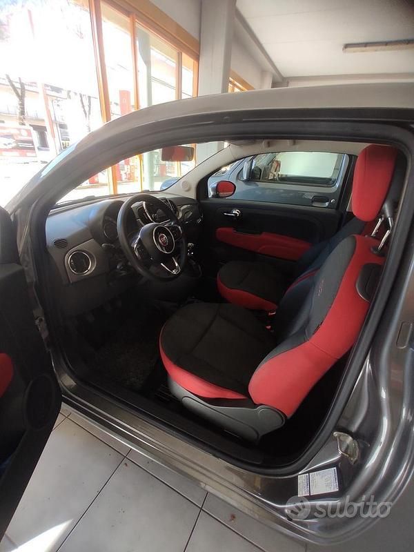 Usata Fiat 500 Lounge 69 CV (50 kW) 2017 Grigio Berlina