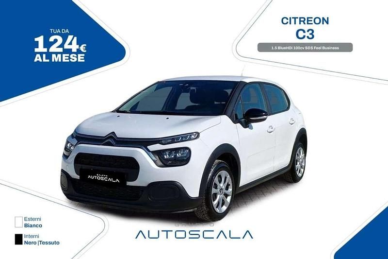 Usata Citroën C3 Business Class 102 CV (75 kW) 2021 Bianco Utilitaria