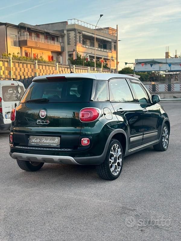Usata Fiat 500L Trekking 120 CV (88 kW) 2016 Verde Monovolume