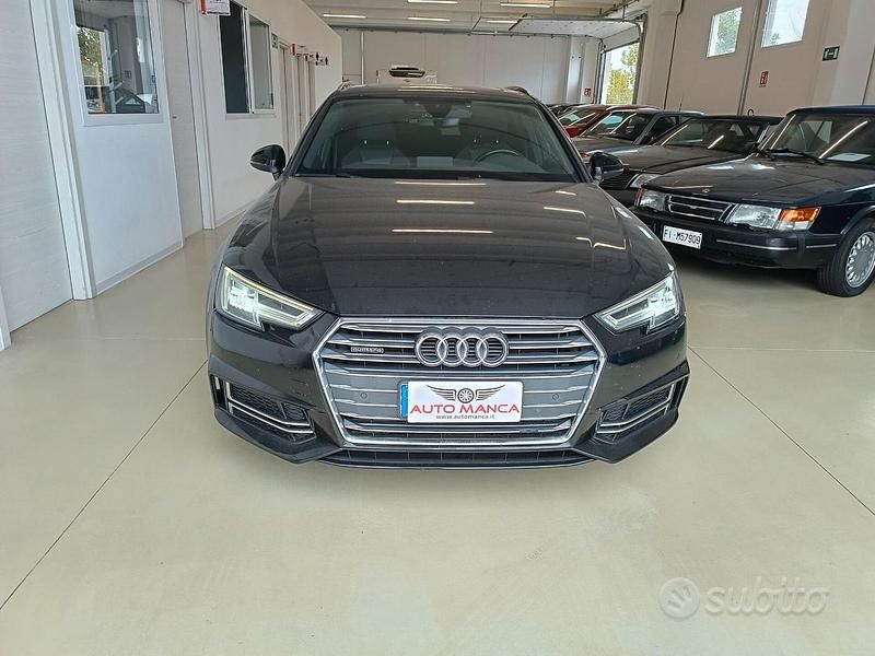 Usata Audi A4 S-Line 272 CV (200 kW) 2018 Nero Station wagon