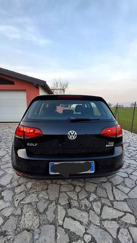 Usata VW Golf VII 90 CV (66 kW) 2016 Nero Berlina