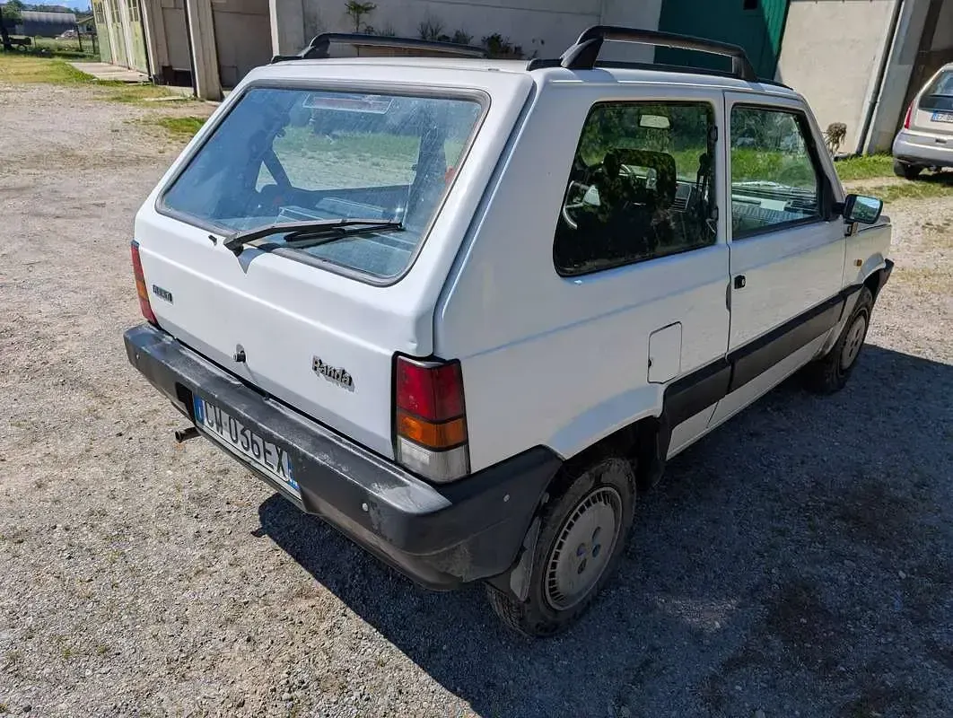 Usata Fiat Panda 54 CV (39 kW) 2002 Bianco Berlina