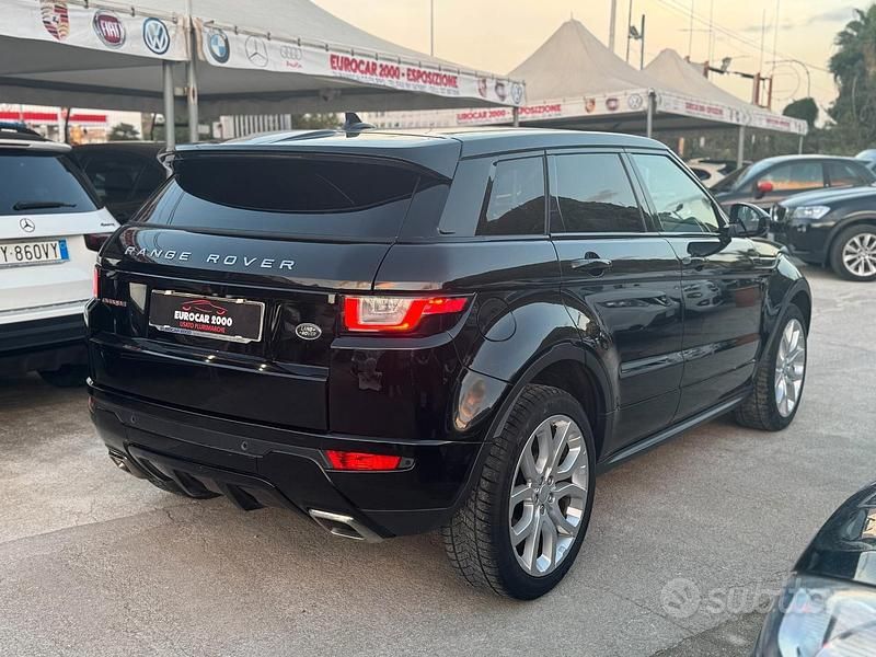Usata Land Rover Range Rover evoque SE 180 CV (132 kW) 2016 Nero Coupé
