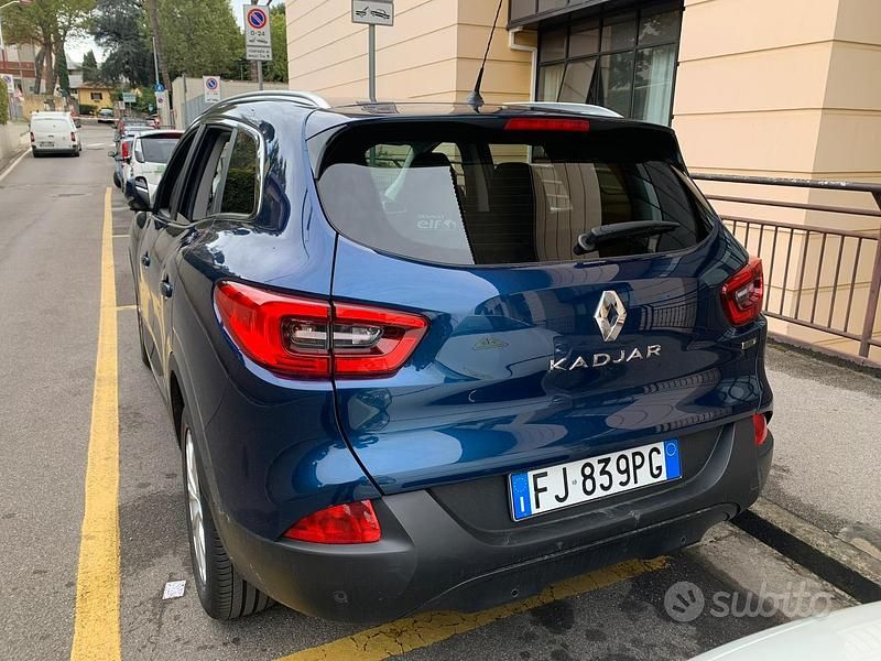 Usata Renault Kadjar Zen 110 CV (80 kW) 2017 Blu SUV