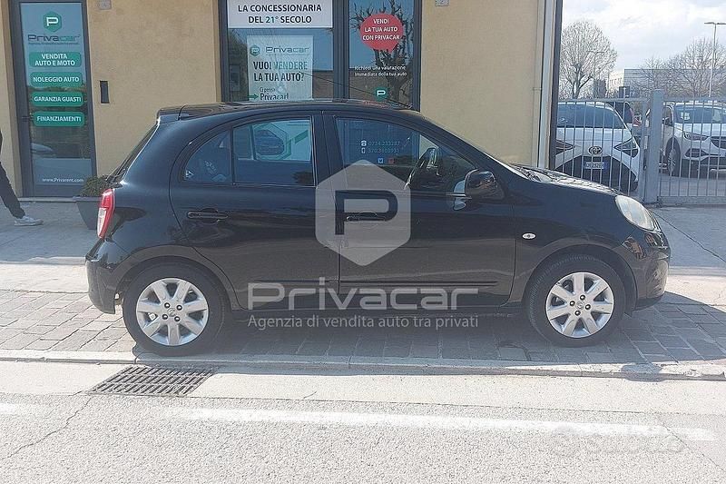 Usata Nissan Micra Acenta 80 CV (58 kW) 2012 Nero Utilitaria