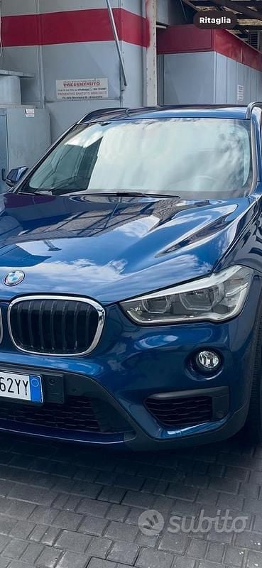 Usata BMW X1 150 CV (110 kW) 2019 Blu SUV