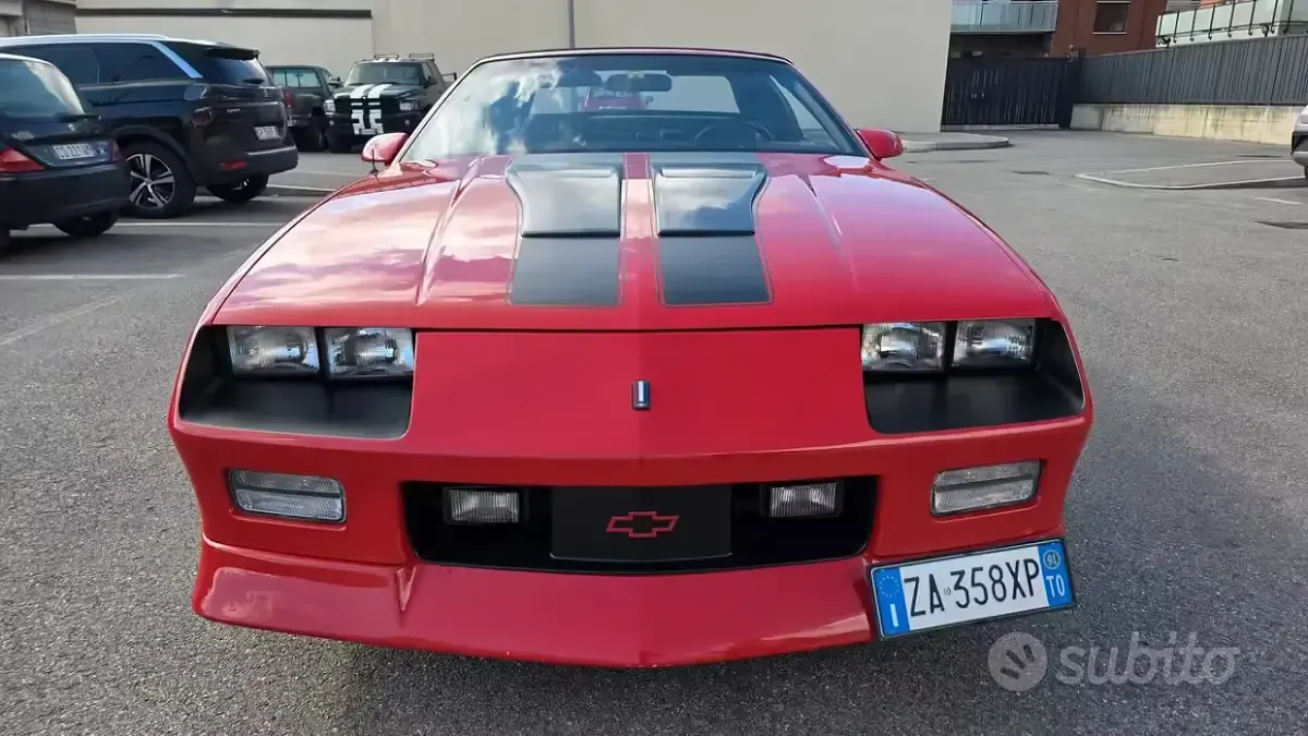 Usata Chevrolet Camaro 247 CV (181 kW) 1991 Rosso Cabrio