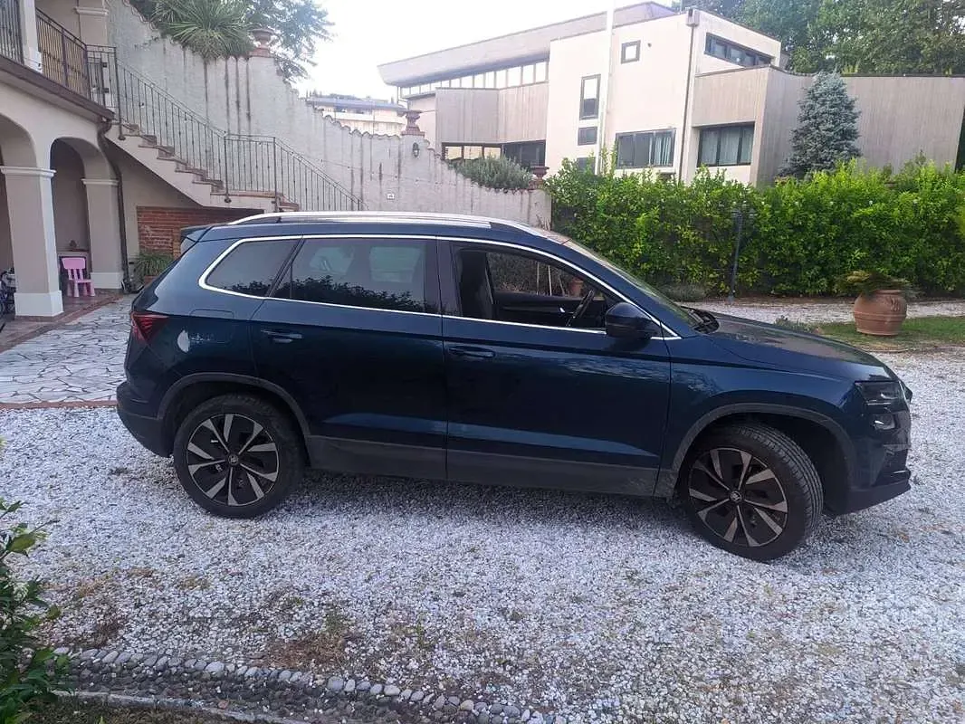 Usata Skoda Karoq Style 110 CV (80 kW) 2022 Blu/azzurro SUV
