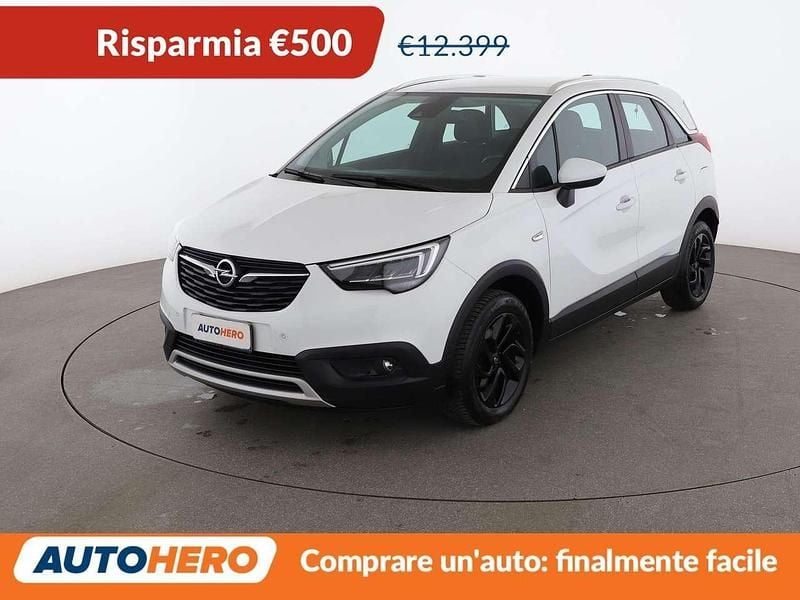 Usata Opel Crossland X Innovation 110 CV (80 kW) 2020 Bianco SUV