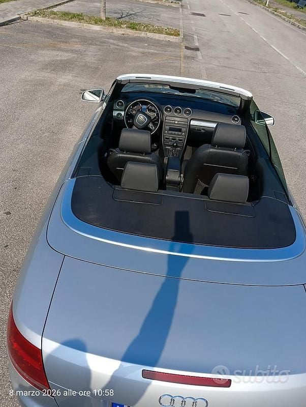 Usata Audi A4 Cabriolet 143 CV (105 kW) 2008 Grigio Cabrio