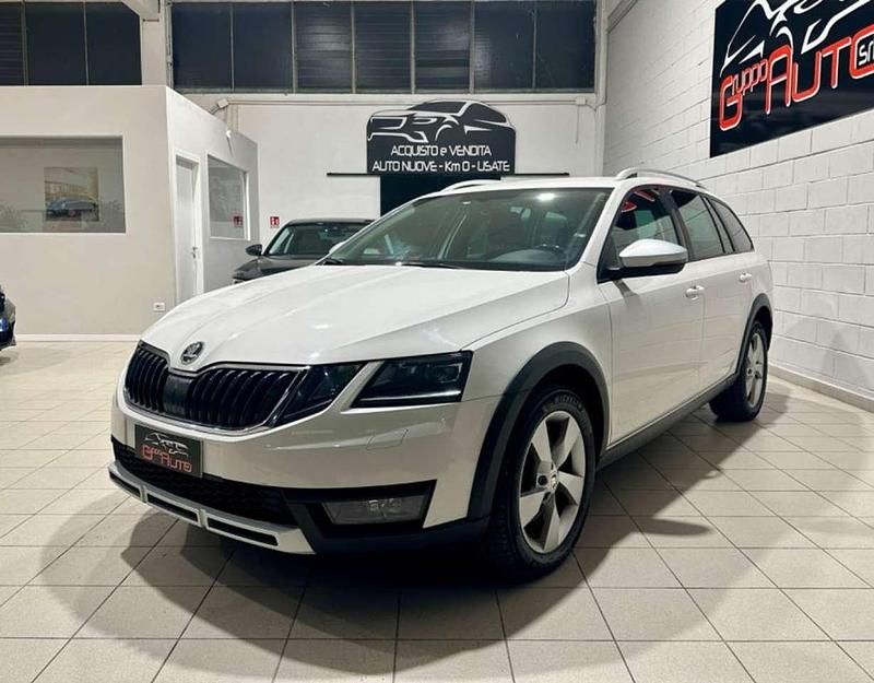 Usata Skoda Octavia 184 CV (135 kW) 2018 Bianco Station wagon