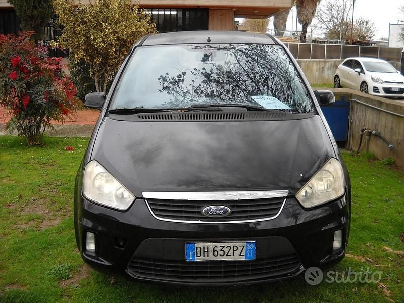 Usata Ford C-MAX Ghia 90 CV (66 kW) 2007 Nero Monovolume