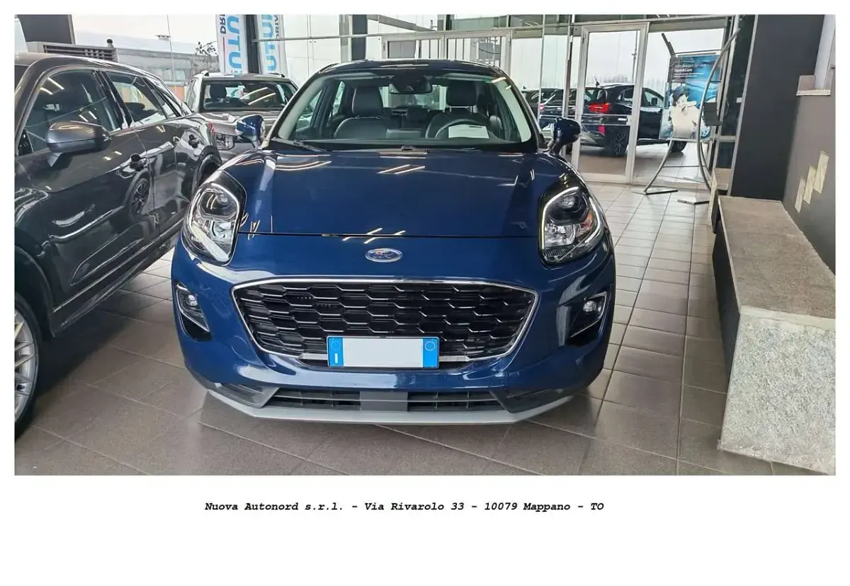 Usata Ford Puma Titanium X 125 CV (91 kW) 2023 Blazer blue SUV