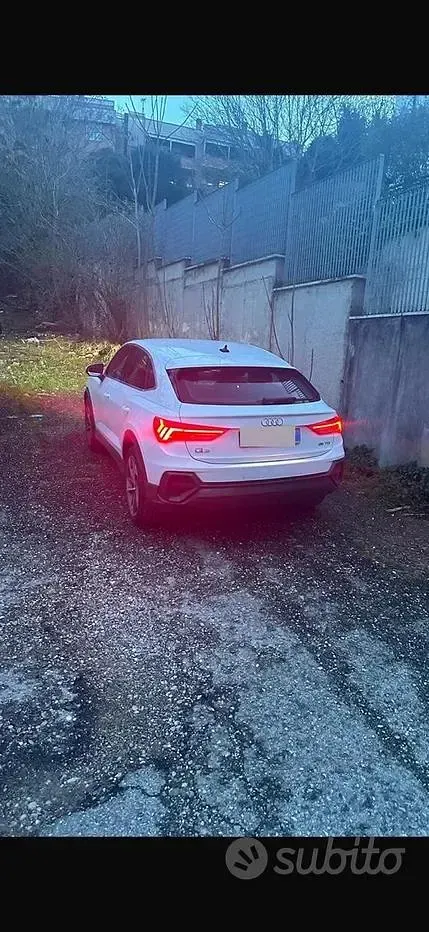 Usata Audi Q3 Sportback S-Line 150 CV (110 kW) 2020 Bianco SUV