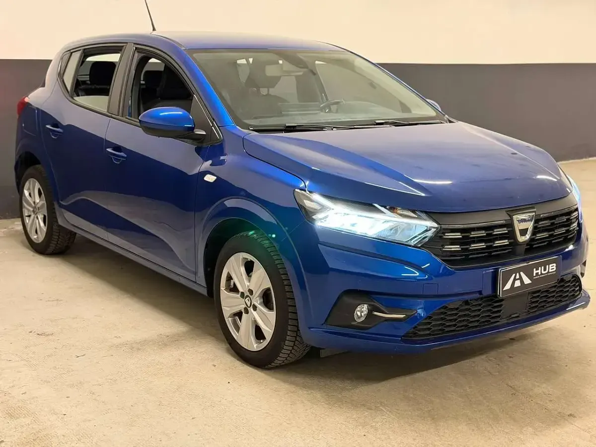 Usata Dacia Sandero Comfort 67 CV (49 kW) 2022 Blu/azzurro Berlina