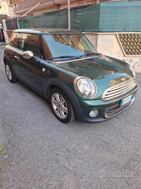 Usata Mini ONE 75 CV (55 kW) 2012 Verde Utilitaria