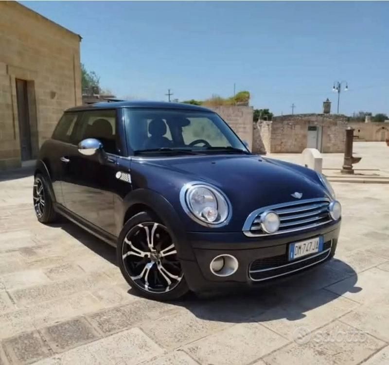 Usata Mini Cooper 2008 Blu Utilitaria