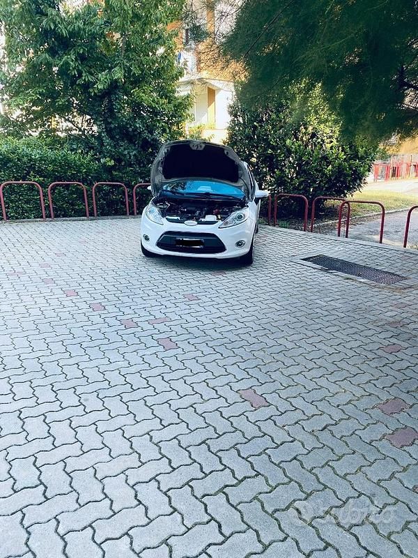Usata Ford Fiesta 70 CV (51 kW) 2010 Bianco Utilitaria