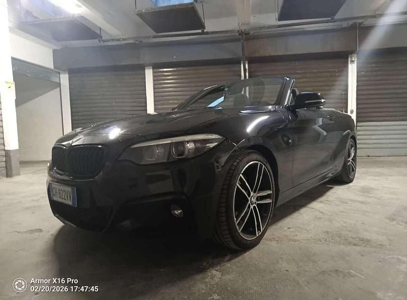 Usata BMW 220 M Sport 184 CV (135 kW) 2021 Nero Cabrio